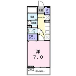 シャルマン麻溝台の物件間取画像